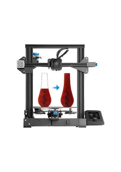 Creality Ender 3 V2 3d Yazıcı 3 Boyutlu Model Plastik Baskı Ürün Kutu Prototip Gelişmiştirme Tmc2208