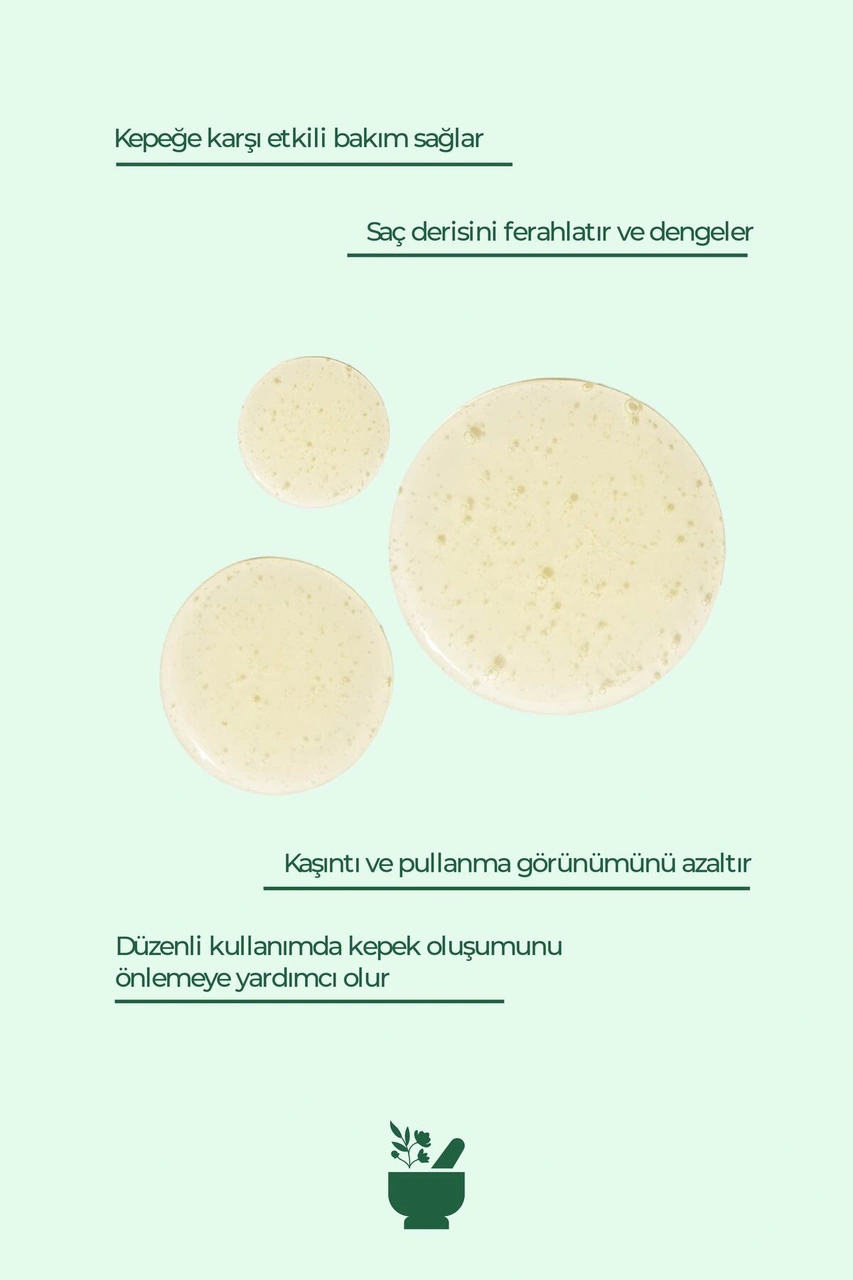 Cosmed Sülfatsız Kepeğe Karşı Salisilik Asit ve Mentol İçeren Arındırıcı Şampuan - Dandruff Shampoo - 400 ml