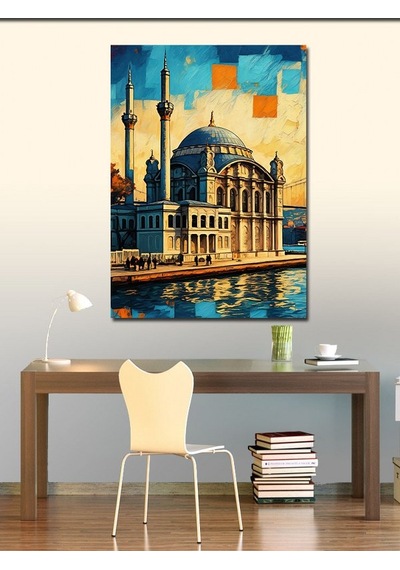 Kanvas Tablo Mimari Ve Tarih İstanbul 50cmx70cm