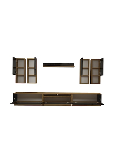 Decoraktiv Trendstyle 8da Mdf Tv Ünitesi Tv Sehpası Pera - Siyah