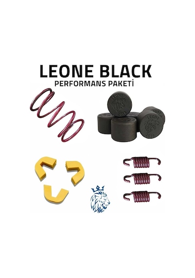 Rks Ltr 125cc Leone Black Edition Performans Paketi - 1500 Rpm - 11 Gram