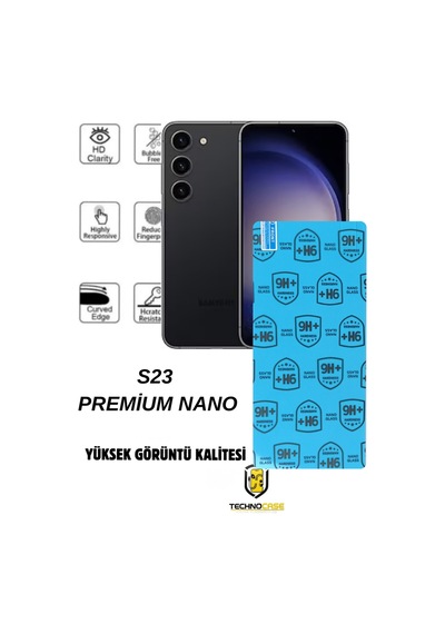 Samsung S23 Uyumlu Nano Cam Ekran Koruyucu