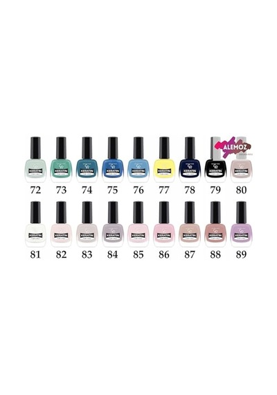 Keratin Nail Color No: 45 - Keratin İçerikli Güçlendirici Parlak Oje