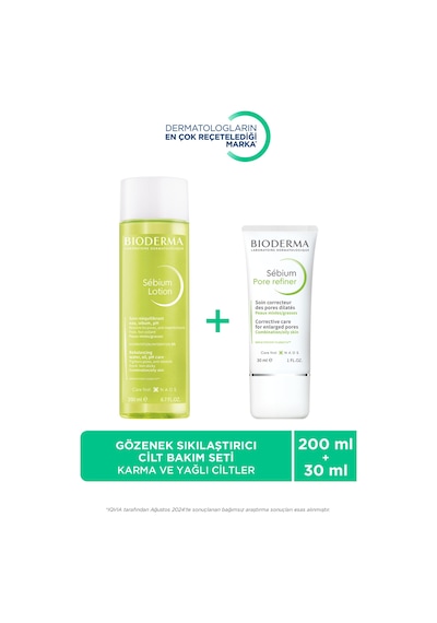 Sebium Karma Ve Yağlı Ciltler İçin Gözenek Sıkılaştırıcı Tonik 200 Ml & Bakım Kremi 30 Ml