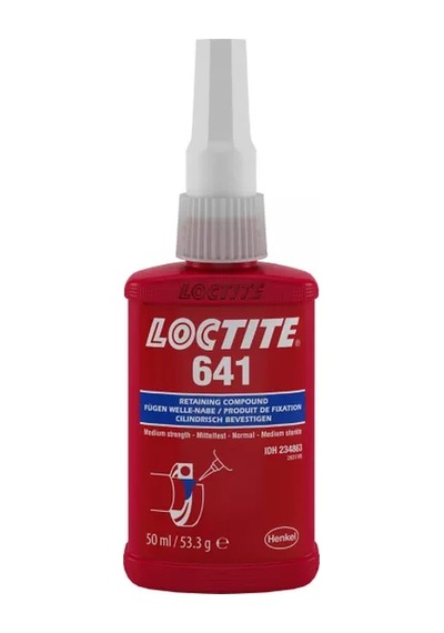 Loctite 641 Rulmanlar İçin Orta Mukavemetli Sıkı Geçme Bileşeni 50 Gr/ml