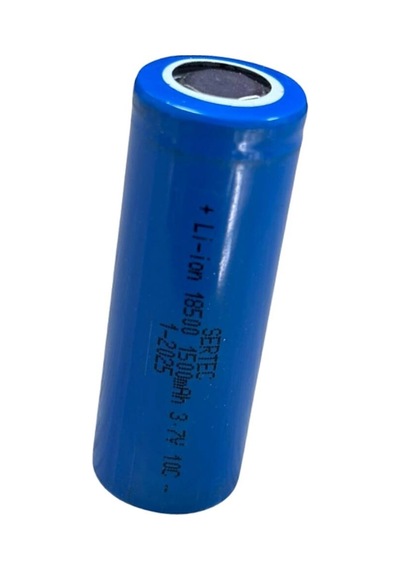 Sertec 3.7v Li-ion 18500 1500 Mah 10c Şarjlı Pil Evimdeyokyok