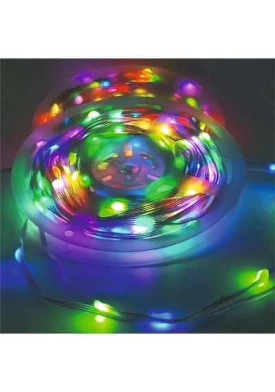 Usb'li 5v Yılbaşı Led Işık Dış Mekan, Rgb Pixel Akıllı Peri Led 10 Metre