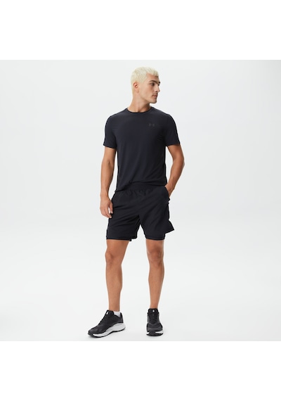 Under Armour Launch Elite Erkek Siyah Koşu Şortu