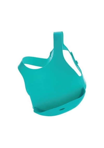 Oioi Silikon Mama Önlüğü Aqua Green Su Yeşili
