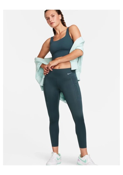 Go Firm-support Mid-rise 7/8 Running Kadın Tayt Ndd Sport Mavi