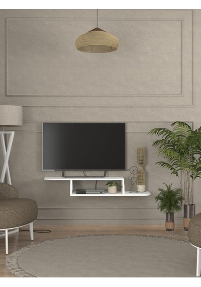 Macros Tv Sehpası Beyaz 120 Cm Diğer