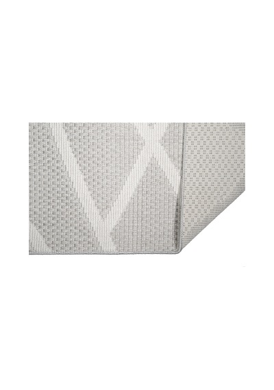 Modern Sisal 8002 Gri Krem Leke Tutmayan Kaymaz Taban Salon Mutfak Koridor Balkon Halısı
