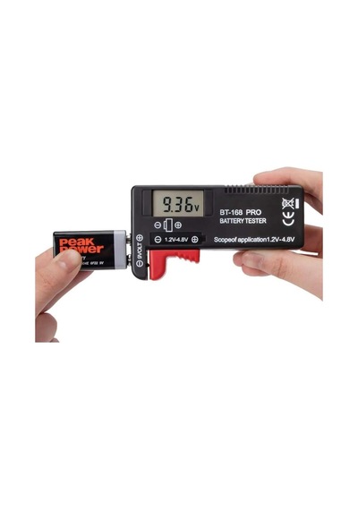 Alkatronik Bt-168 Pro Pil Test Cihazı Aa Aaa C D 9v 18650 16340 14500 10440 1.2v 1.5v 3v 3.7v 4.8v Dijital Ölç