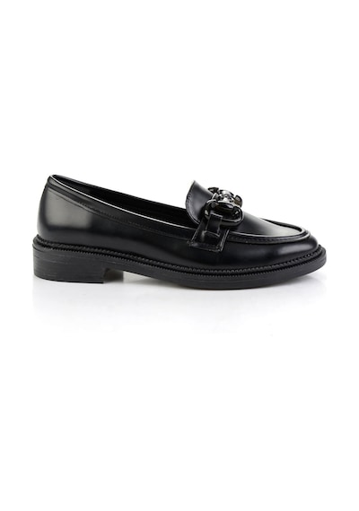 Bambi Siyah Kadın Loafer Ayakkabı K01216401309 Siyah