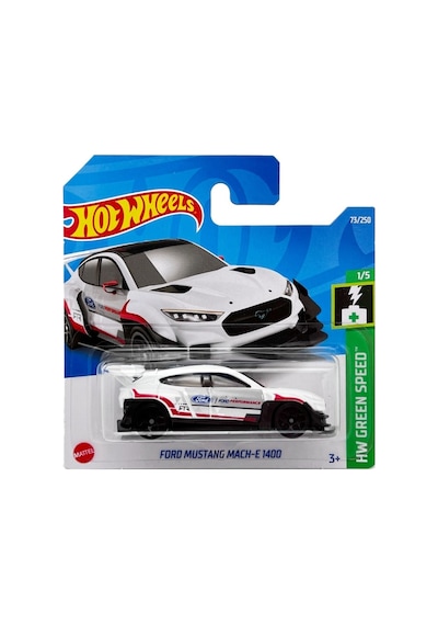 Hot Wheels 1:64 Green Speed Ford Mustang Mach-e 1400