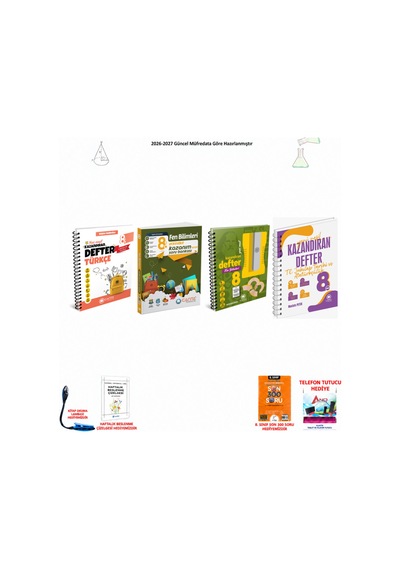 Çanta 8. Sınıf Lgs Tüm Dersler 141 4 Kitap Seti
