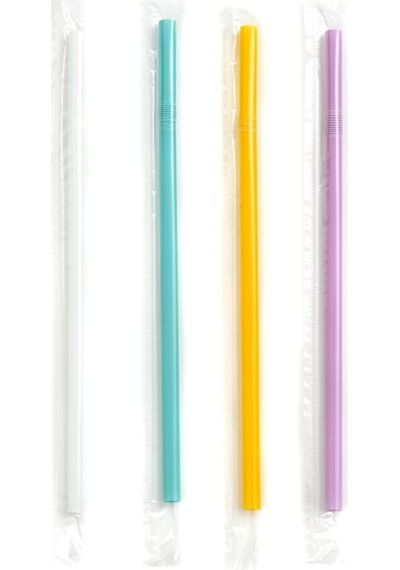 Frozen Karışık Renkli Körüklü Pipet 230x8mm 100 Adet 100 Adet