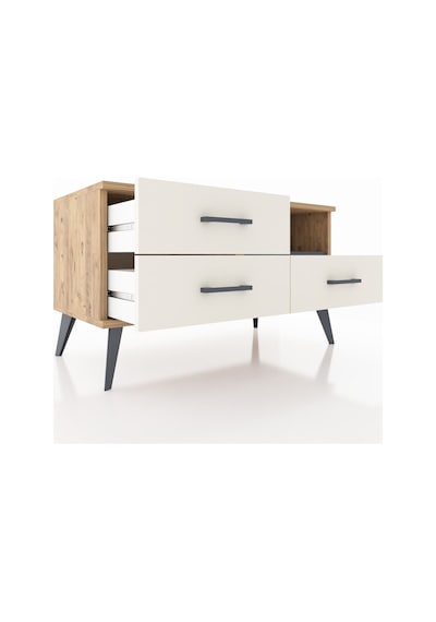 Hyperion Şifonyer Tek Raflı 3 Çekmeceli 88x44x48 Çam-antrasit/aytaşı Antrasit/aytaşı Hyperion Şifonyer Tek Raflı 3 Çekmeceli 88x44x48 Çam-antrasit/aytaşı Antrasit/aytaşı