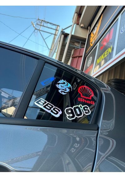 5 Li Oto Sticker Seti Hardmachine 0