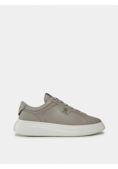 Tommy Hilfiger Court Sneakers Cigar Fw0fw07460-pkb Kadın Spor Ayakkabı Açık Gri