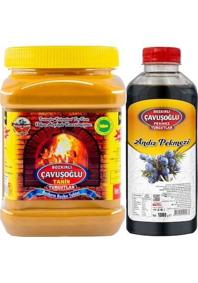 Çavuşoğlu Tahin Kepekli 930 G + Çavuşoğlu Andız Pekmezi 1 KG