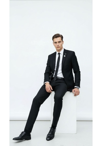 Plus Scorpion Çift Yırtmaçlı Likrasız Dokulu Kumaş Slim Fit Erkek Blazer Ceket Modern Ve Dayanıklı Mat Siyah Plus Scorpion Çift Yırtmaçlı Likrasız Dokulu Kumaş Slim Fit Erkek Blazer Ceket Modern Ve Dayanıklı Mat Siyah