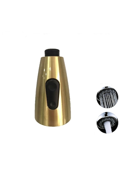 Yapıtaşı Yt47a Kartepe Altın Gold Spiralli Mutfak Eviye Bataryası El Duşu 2fonksiyonlu 1 Adet