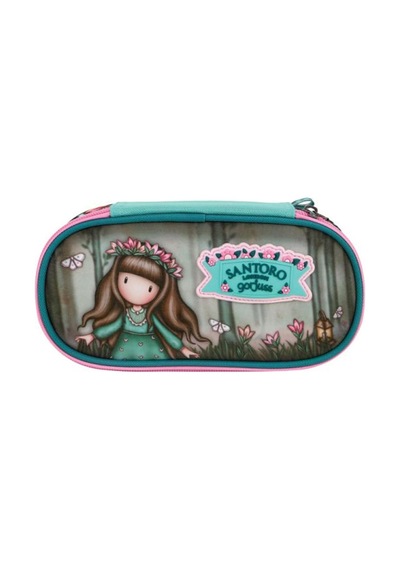 Santoro Gorjuss Woodland Wildflower Oval Kalem Çantası 384gj36 Çok Renkli