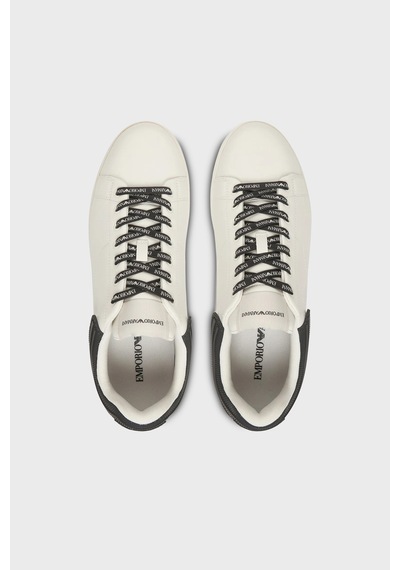 Emporio Armani Erkek Ayakkabı Em003663 Af18212 M0364 Beyaz Beyaz