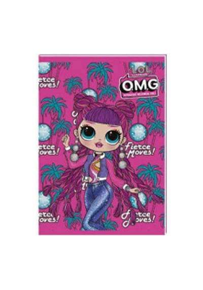 L.o.l. O.m.g. A5 40 Yaprak Kareli Dikişli Defter