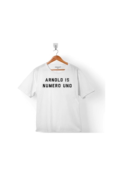 Arnold Is Numero Uno Schwarzenegger Çocuk Tişört 001
