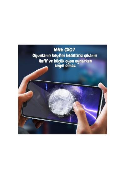 Memo Cx-07 Mandallı Telefon Soğutucu Fan Aliminyum Manyetik Destekli Soğutucu Radiator İle Uyumlu Çok Renkli