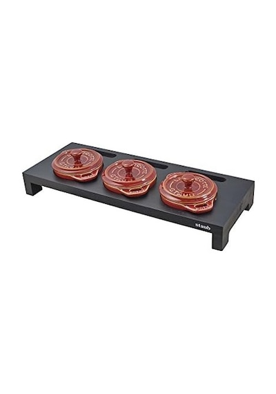 Mini Stand, Ahşap, Siyah 12v