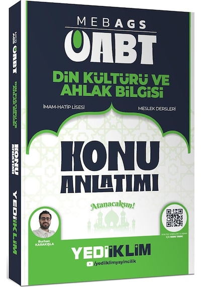 Yediiklim Yayınları 2026 Meb Ags Öabt Din Kültürü Ve Ahlak Bilgisi Konu Anlatımı