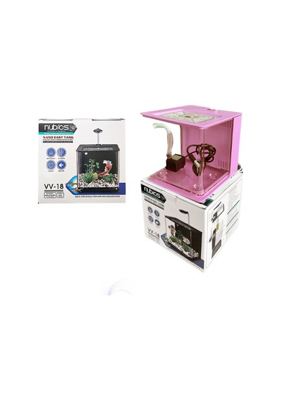 Nubios Nano Easy Tank 4,5 L Pembe