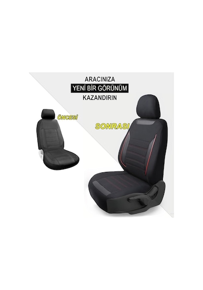Peugeot 206 Araçlara Uyumlu Tam Takım Smart K Model Oto Koltuk Kılıfı Genel