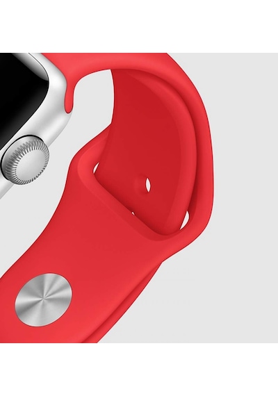 Apple Watch Series 6 40mm İçin Kordon Activeflex Wristband Siyah Watch Series 6 40mm İle Uyumlu Kordon, Kayış - Siyah Çok Renkli