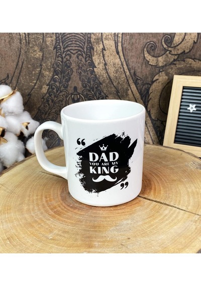 Kral Baba Tasarımlı Kupa Bardak Acı Kahve