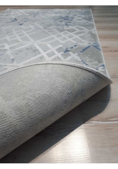 Armis Halı Kolaj A311A Gri Mavi Halı Yolluk 100X200 Cm