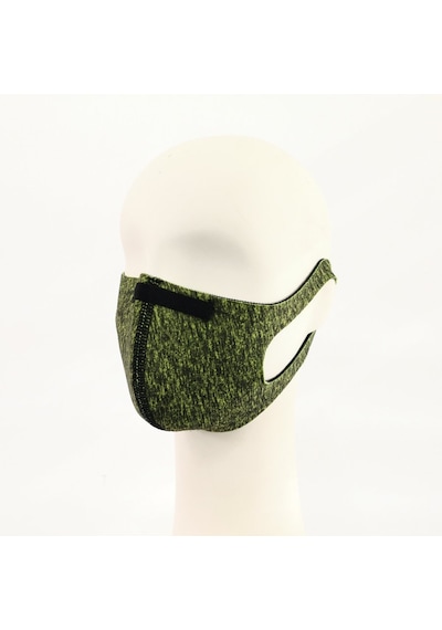 BLACKSPADE Unisex Koruyucu Maske Neon Melanj S