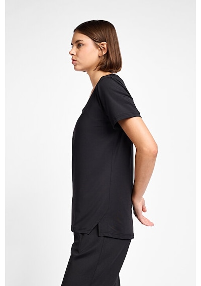 Lescon Kadın Antrenman Kısa Kol T-shirt 25b-2057 Siyah