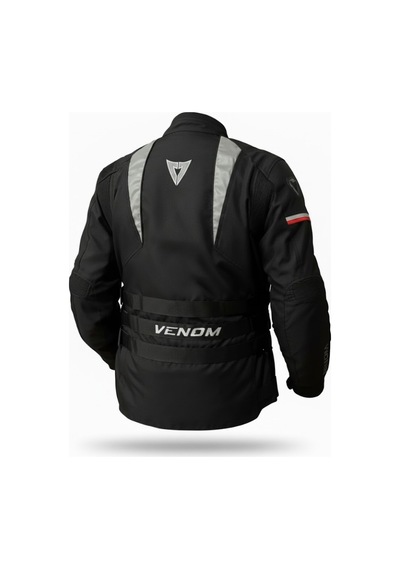 Venom Tourex 4 Mevsim Motosiklet Montu Siyah