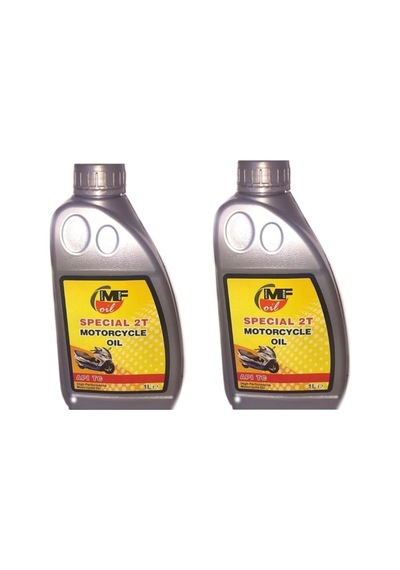 Lubco MF 2T 0W-20 2 Zamanlı Kırmızı Motosiklet Motor Yağı 2X1 L