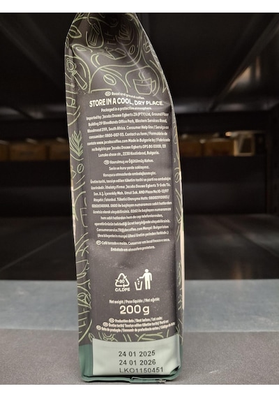 Jacobs Barista Clasic Filtre Kahve Öğütülmüş 200 Gr X 4 Adet Öğütülmüş