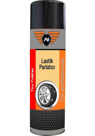 F6 Lastik Bakım Parlatıcı ve Temizlik Spreyi 500 ML