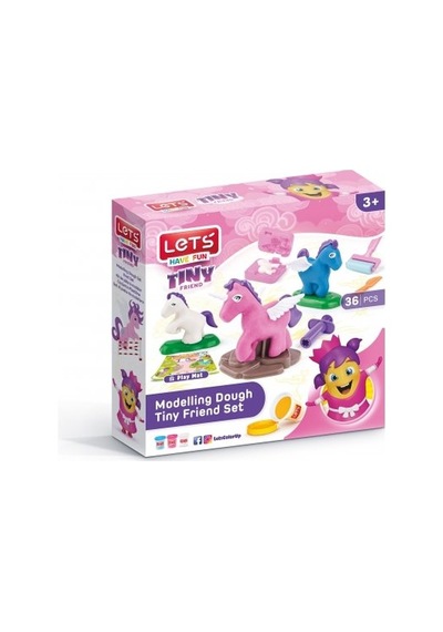 Lets Oyun Hamuru Minik Arkadaşım Seti 36 Parça