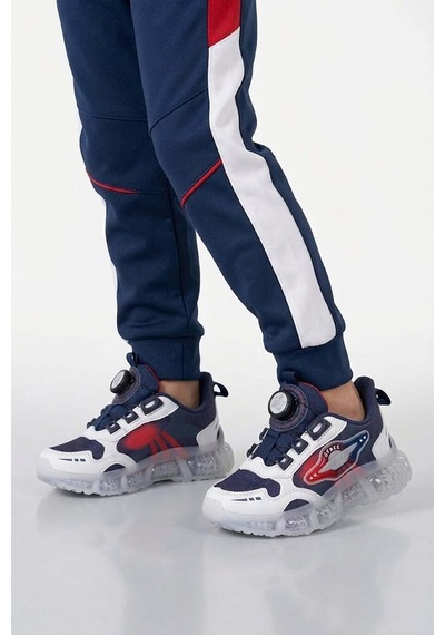 Pepino Kids Pepino Py26-2237 Patik Erkek Çocuk Yürüyüş Ayakkabısı Lacivert - Beyaz