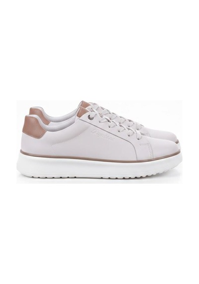 Pepita M643 Rahat Hafif Günlük Sneaker Hakiki Deri Erkek Ayakkabı Bej