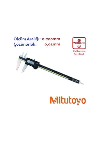 Mitutoyo 500-182-30 Dijital Kumpas 200Mm