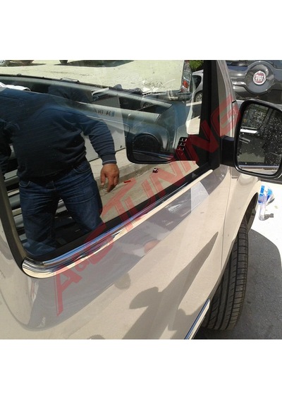 Citroen Nemo Krom Cam Çıtası Tk 2008 Üzeri 2Prç Paslanmaz Çelik N11.4200
